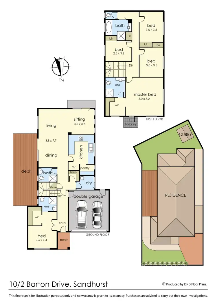 Floorplan of Homely house listing, 10/2 Barton Drive, Sandhurst VIC 3977