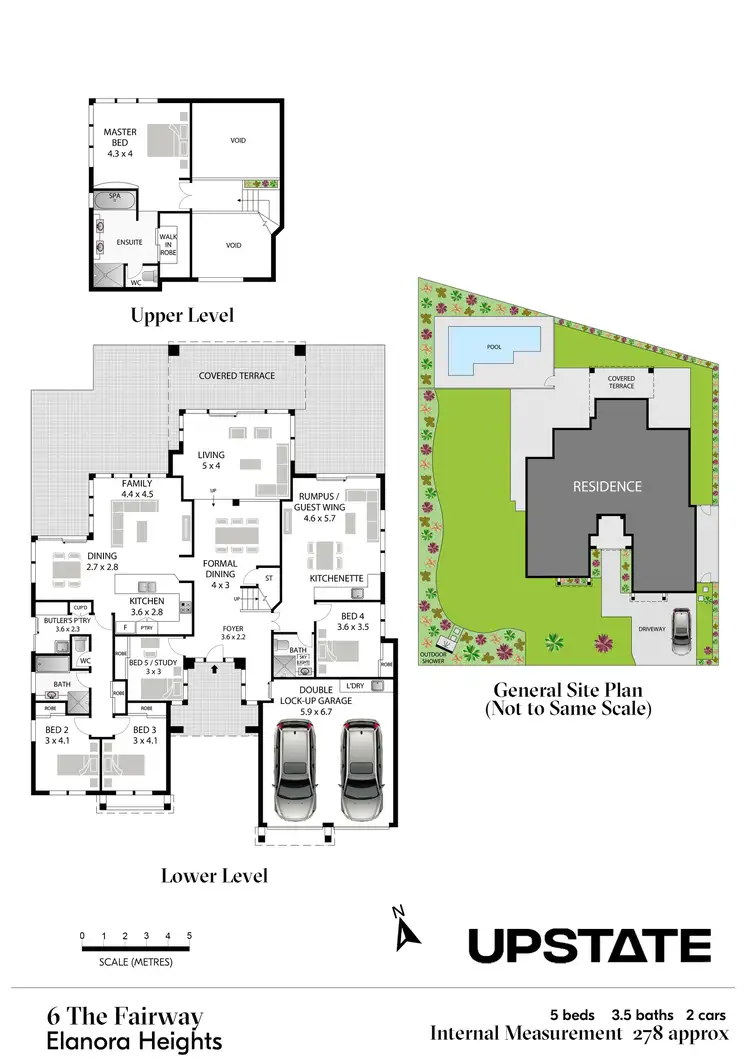 Floorplan of Homely house listing, 6 The Fairway, Elanora Heights NSW 2101