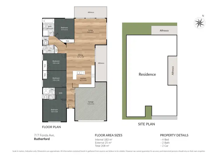 Floorplan of Homely house listing, 7/7 Fonda Avenue, Rutherford NSW 2320
