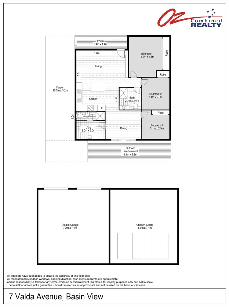 Floorplan of Homely house listing, 7 Valda Avenue, Basin View NSW 2540