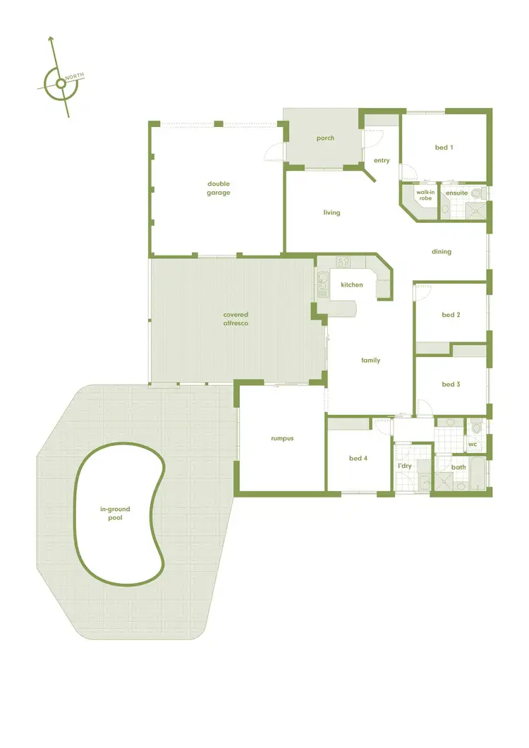 Floorplan of Homely house listing, 15 Severne Crescent, Kambah ACT 2902