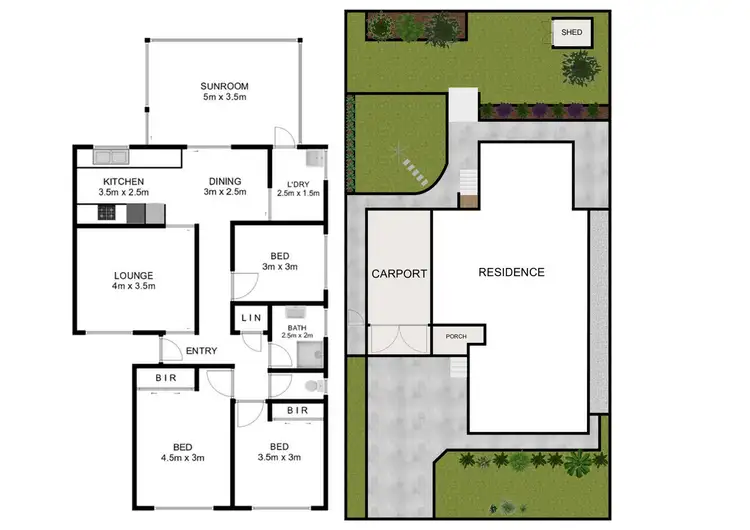 Floorplan of Homely house listing, 21 Valparaiso Avenue, Toongabbie NSW 2146