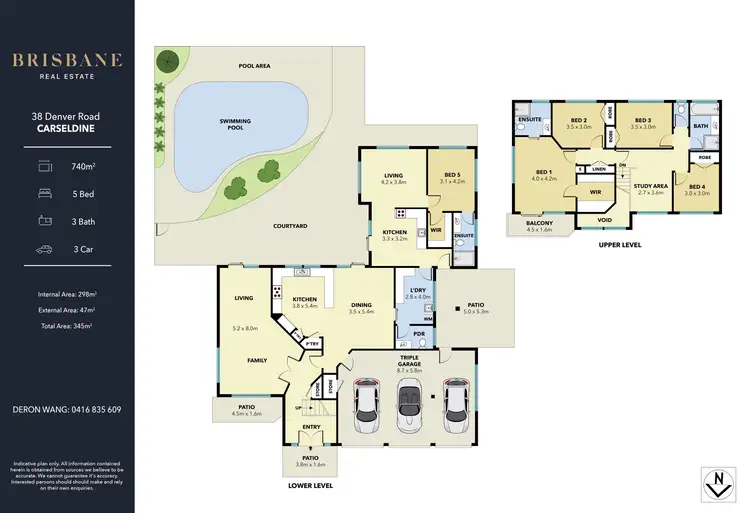 Floorplan of Homely house listing, 38 Denver Road, Carseldine QLD 4034