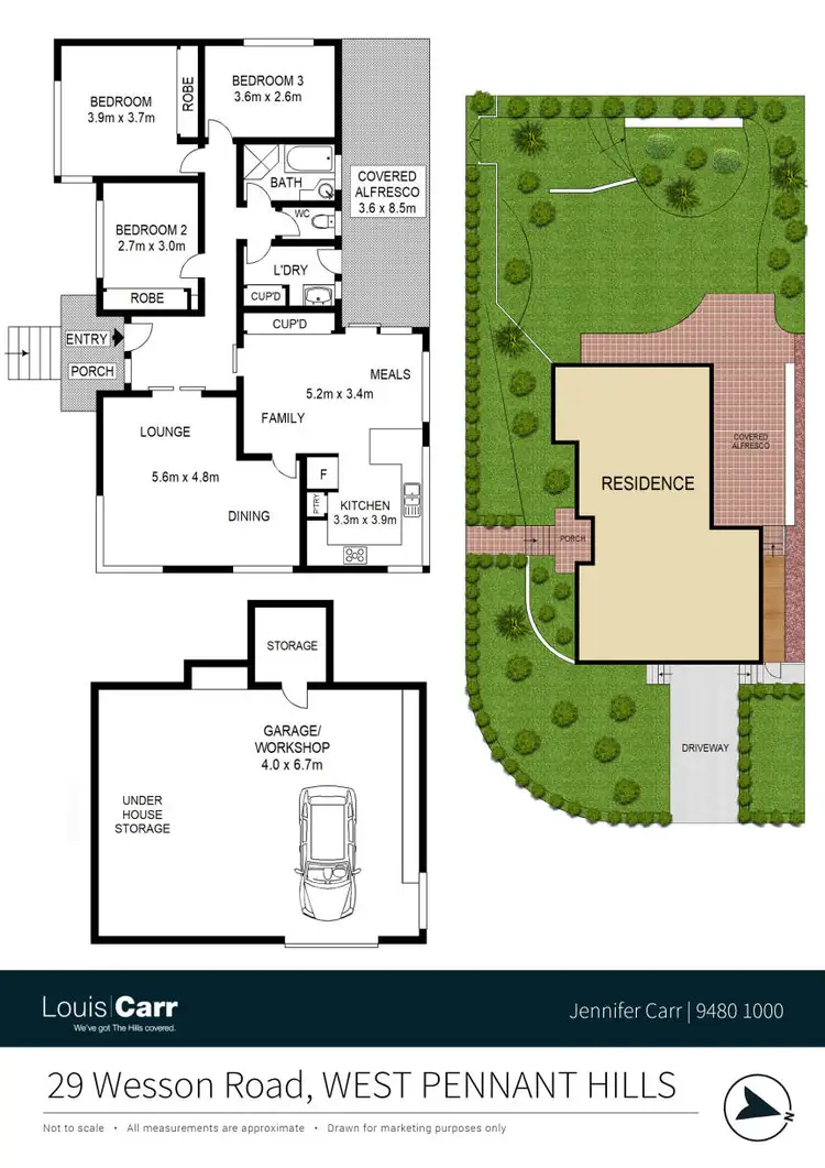 Floorplan of Homely house listing, 29 Wesson Road, West Pennant Hills NSW 2125