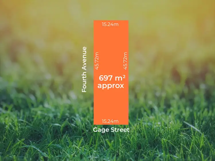 Floorplan of Homely land listing, 41 Gage Street, St Morris SA 5068