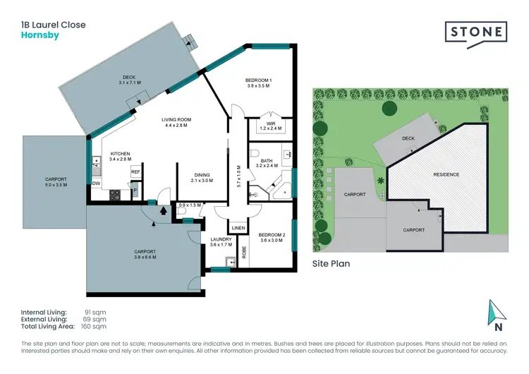 Floorplan of Homely house listing, 1B Laurel Close, Hornsby NSW 2077