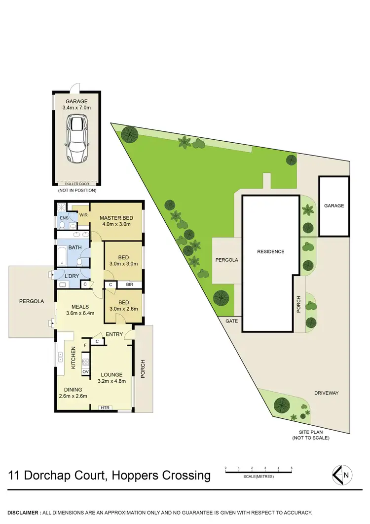 Floorplan of Homely house listing, 11 Dorchap Court, Hoppers Crossing VIC 3029
