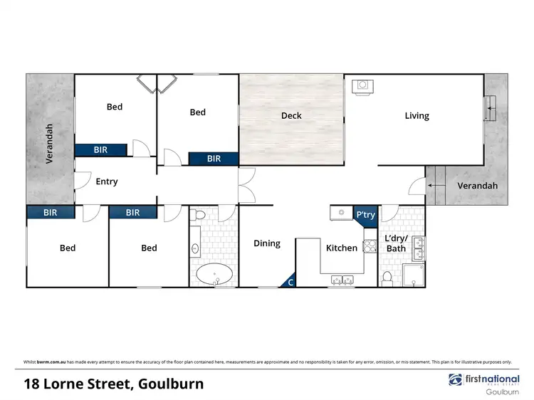 Floorplan of Homely house listing, 18 Lorne Street, Goulburn NSW 2580