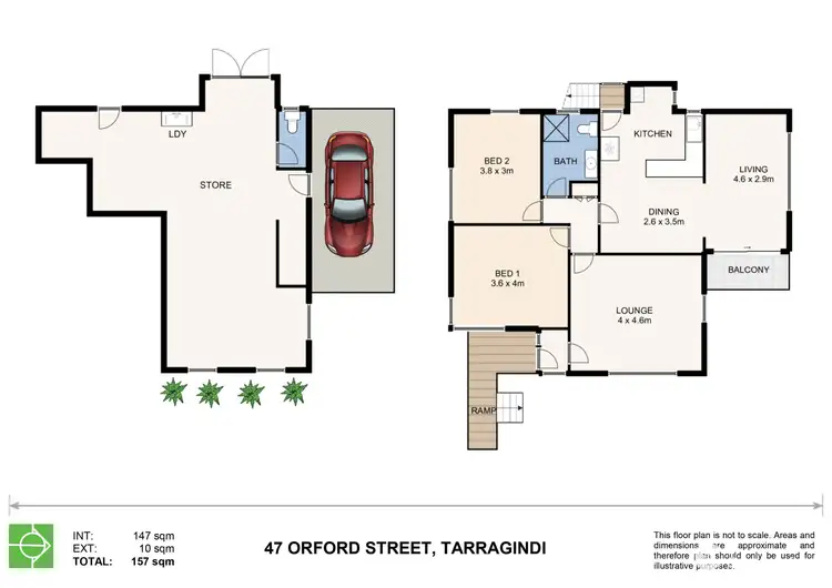Floorplan of Homely house listing, 47 Orford Street, Tarragindi QLD 4121