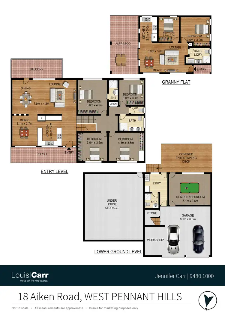 Floorplan of Homely house listing, 18 Aiken Road, West Pennant Hills NSW 2125