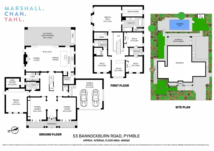 Floorplan of Homely house listing, 53 Bannockburn Road, Pymble NSW 2073