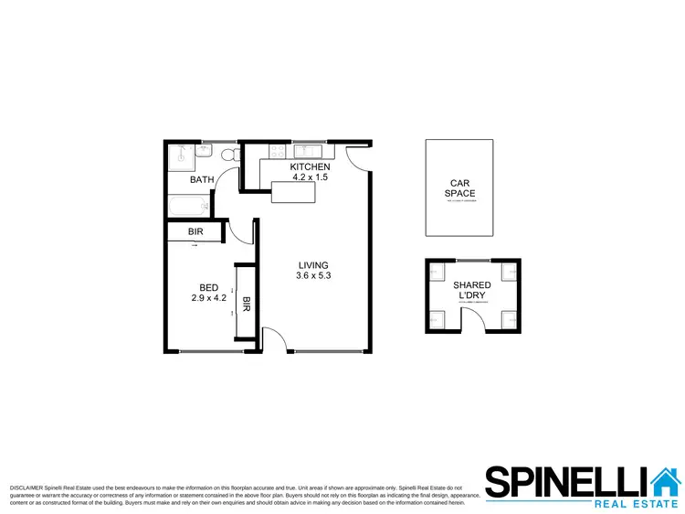 Floorplan of Homely unit listing, 2/4 Lyne Street, Oak Flats NSW 2529