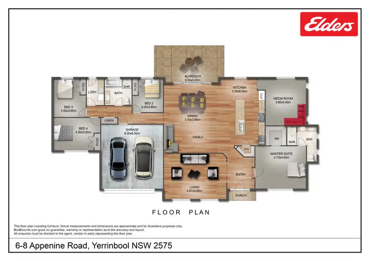 Floorplan of Homely rural property listing, 6-8 Appenine Road, Yerrinbool NSW 2575