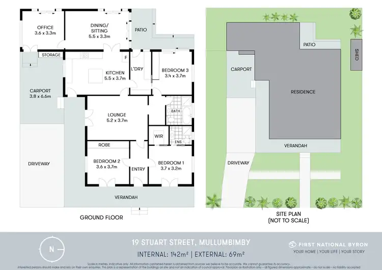 Floorplan of Homely house listing, 19 Stuart Street, Mullumbimby NSW 2482