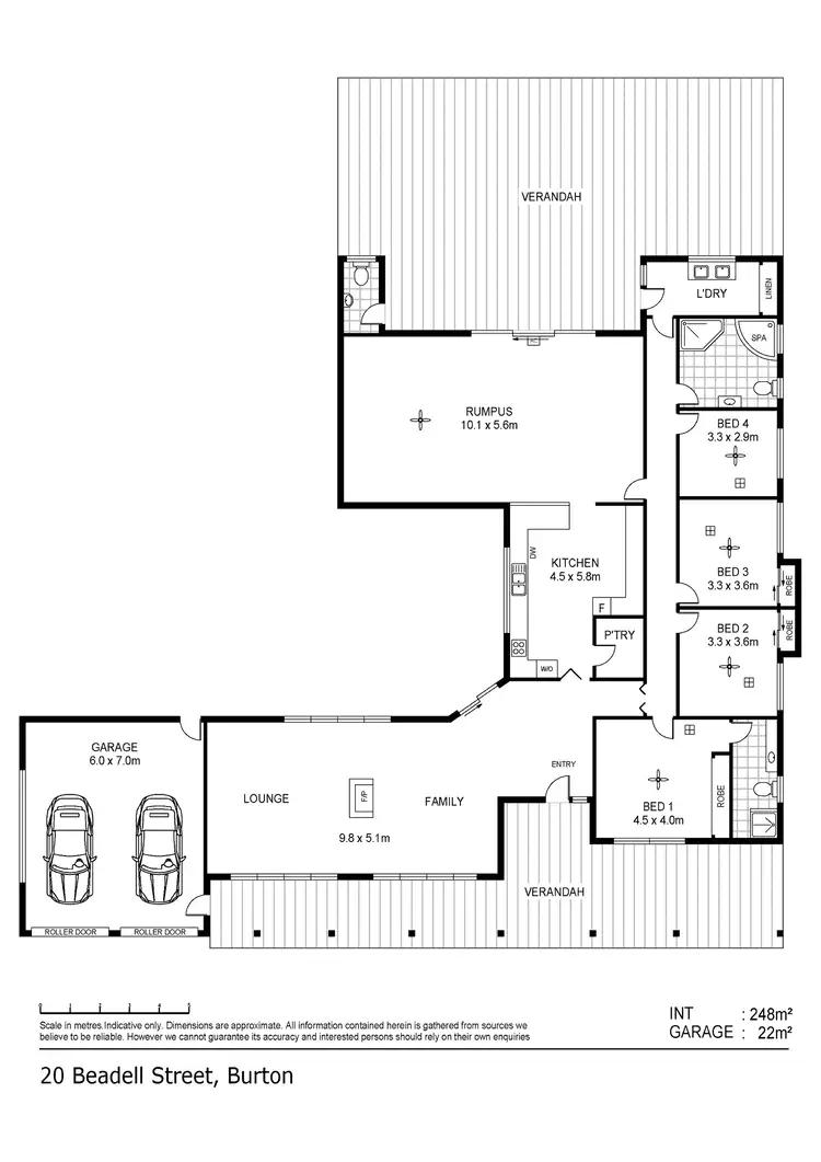 Floorplan of Homely rural property listing, 18-58 Beadell Street, Burton SA 5110