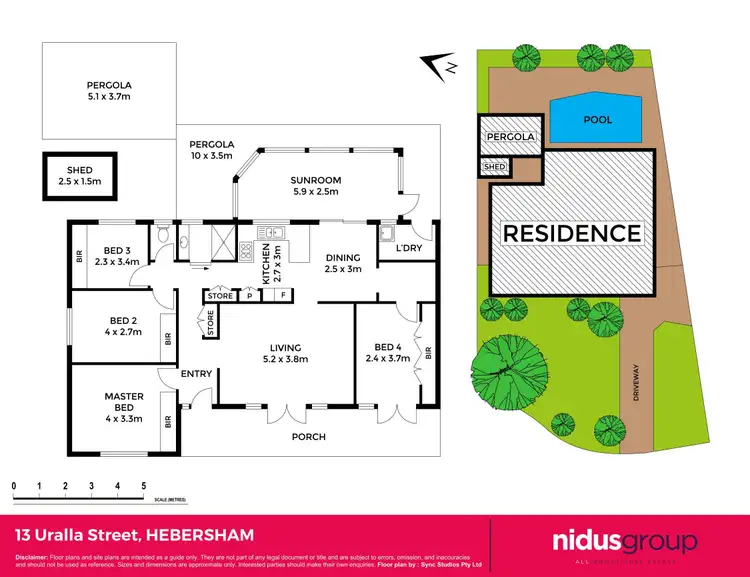 Floorplan of Homely house listing, 13 Uralla Street, Hebersham NSW 2770