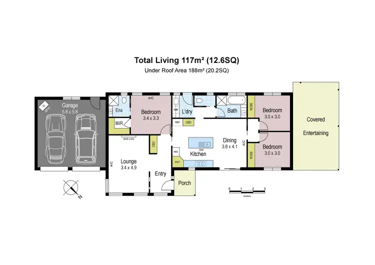 Floorplan of Homely house listing, 40 Stoddarts Road, Warragul VIC 3820