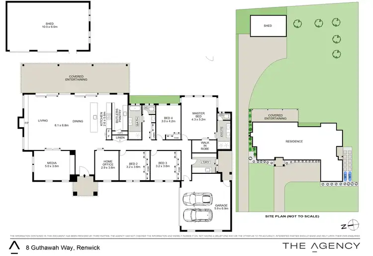 Floorplan of Homely house listing, 8 Guthawah Way, Renwick NSW 2575