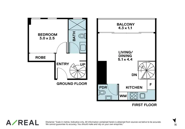 Floorplan of Homely apartment listing, 508/423-435 Spencer Street, West Melbourne VIC 3003