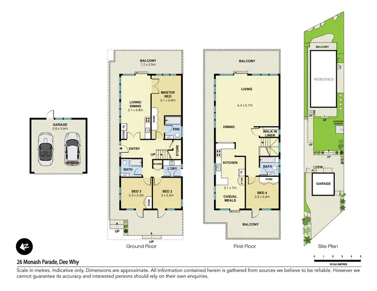 Floorplan of Homely house listing, 26 Monash Parade, Dee Why NSW 2099