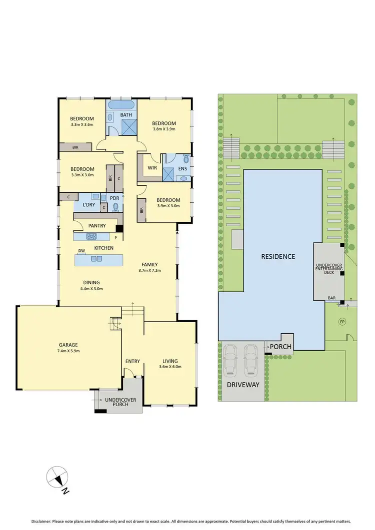 Floorplan of Homely house listing, 5 Hurst Street, Gisborne VIC 3437