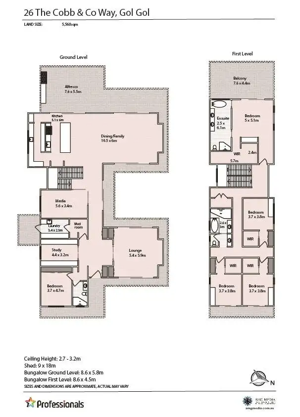 Floorplan of Homely house listing, 26 The Cobb & Co Way, Gol Gol NSW 2738