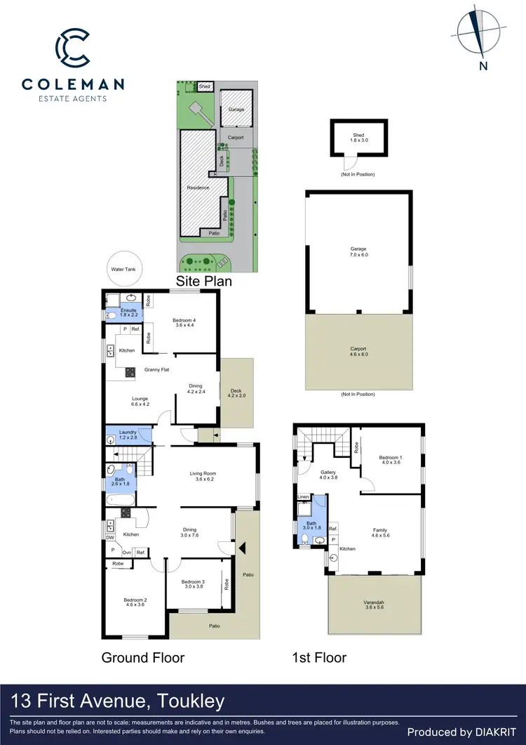Floorplan of Homely house listing, 13 First Avenue, Toukley NSW 2263