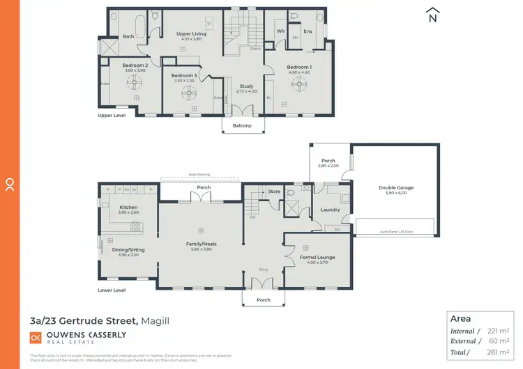 Floorplan of Homely house listing, 3A/23 Gertrude Street, Magill SA 5072