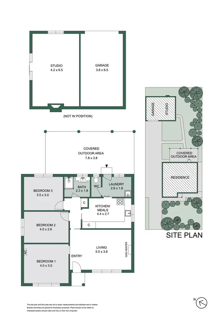 Floorplan of Homely house listing, 5 Cerberus Road, Baxter VIC 3911