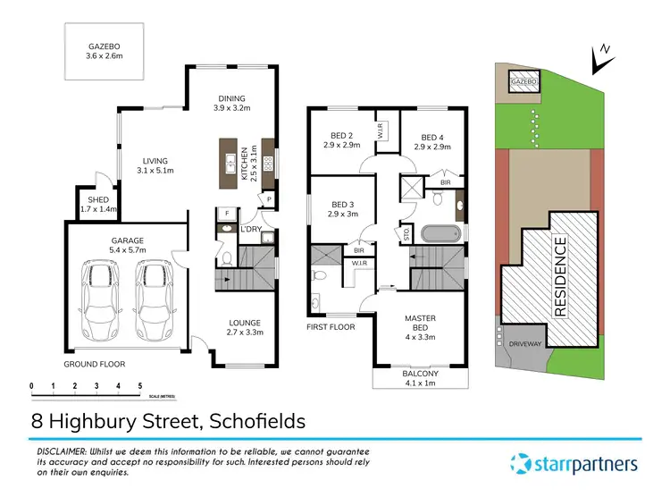 Floorplan of Homely house listing, 8 Highbury Street, Schofields NSW 2762