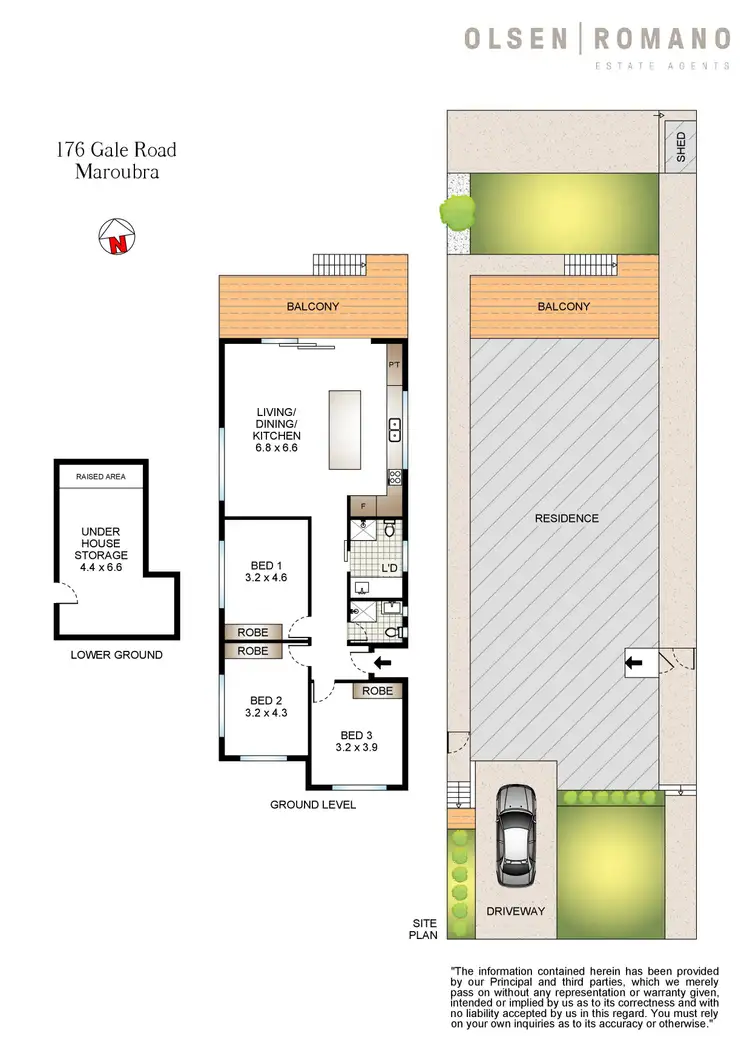 Floorplan of Homely house listing, 176 Gale Road, Maroubra NSW 2035