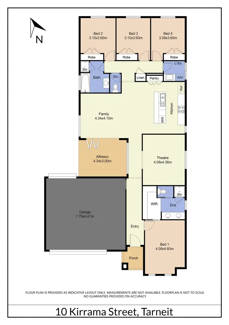Floorplan of Homely house listing, 10 Kirrama Street, Tarneit VIC 3029