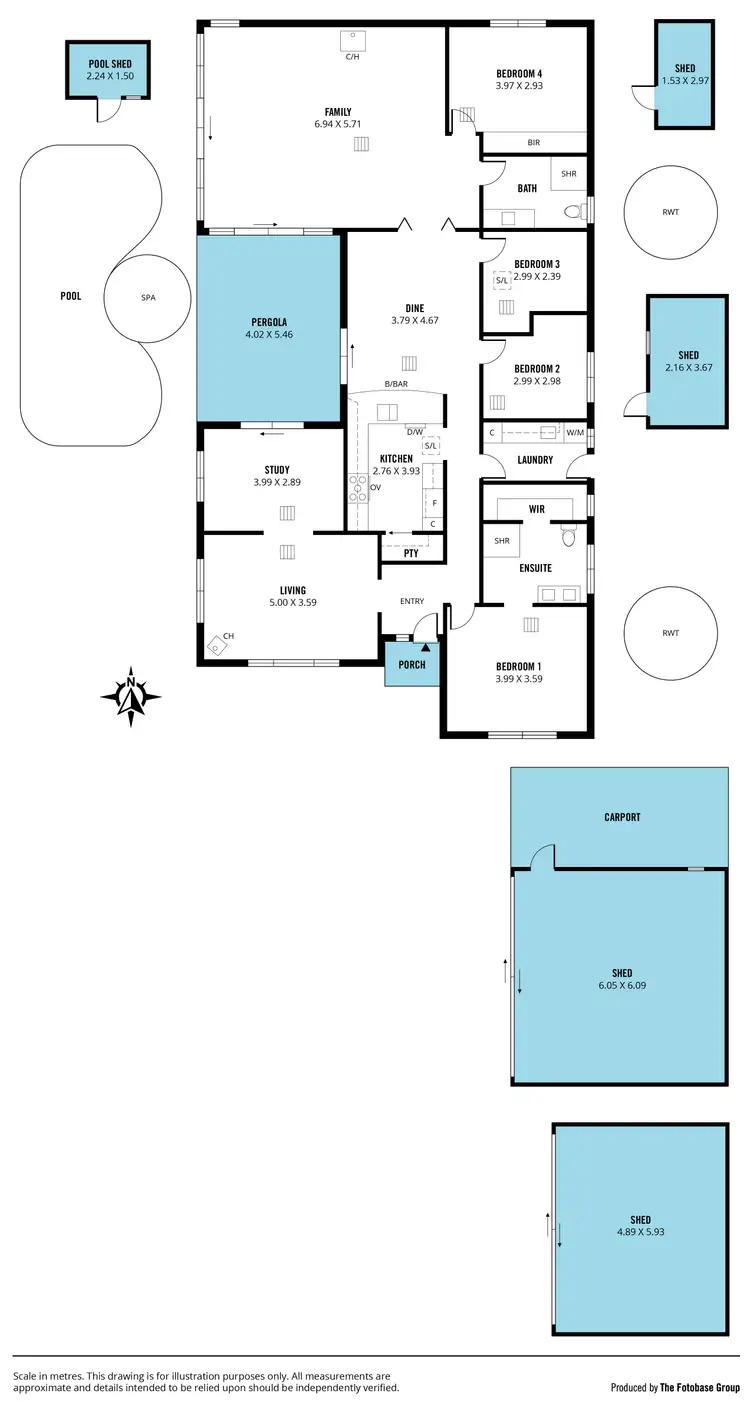 Floorplan of Homely rural property listing, 99 St Johns Terrace, Willunga South SA 5172