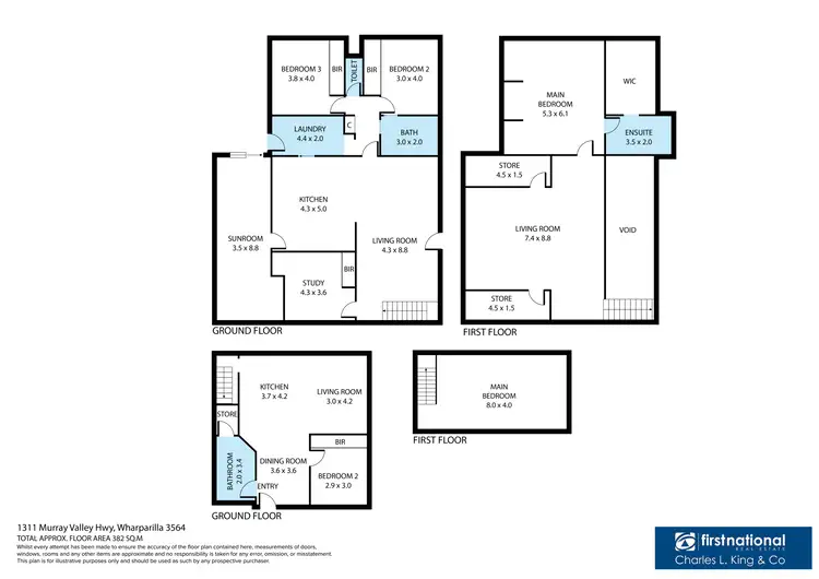 Floorplan of Homely house listing, 1311 Murray Valley Highway, Wharparilla, Echuca VIC 3564