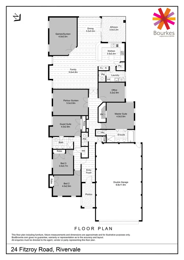 Floorplan of Homely house listing, 24 Fitzroy Road, Rivervale WA 6103