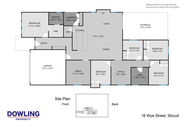 Floorplan of Homely house listing, 16 Wye Street, Stroud NSW 2425