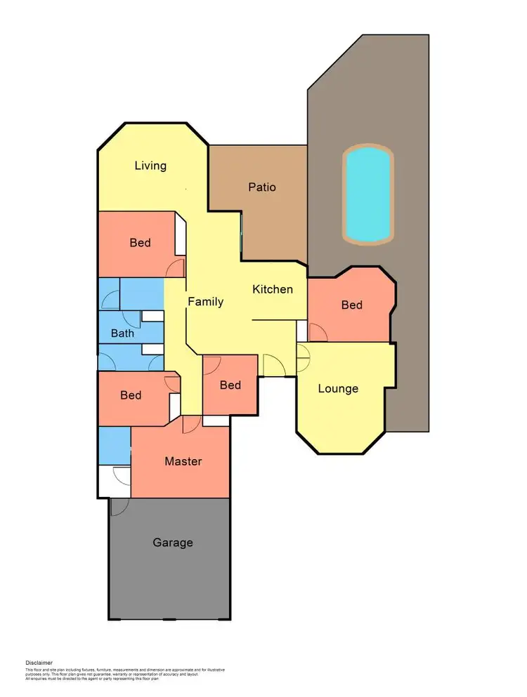 Floorplan of Homely house listing, 16 Gordon Reeve Close, Raymond Terrace NSW 2324