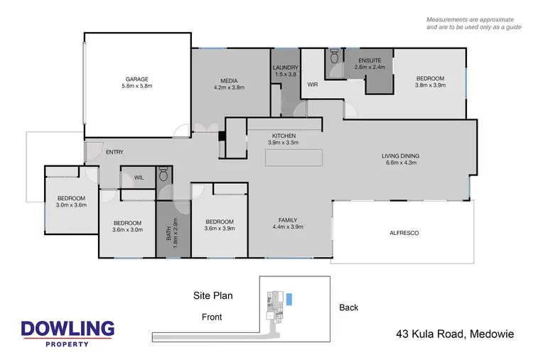 Floorplan of Homely house listing, 43A Kula Road, Medowie NSW 2318