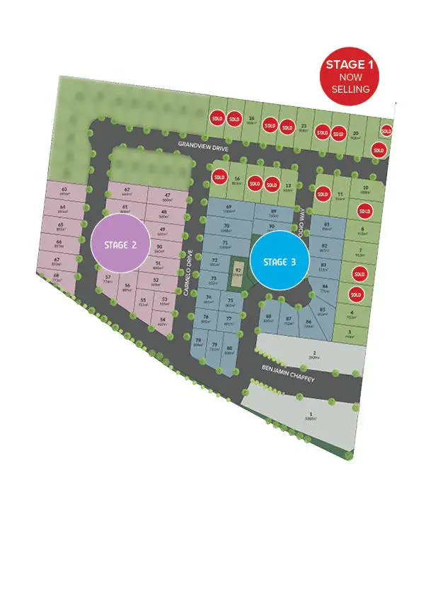 Floorplan of Homely land listing, LOT 23, 65-67 Hendy Road, Buronga NSW 2739