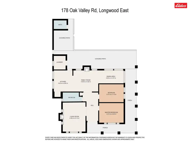 Floorplan of Homely rural property listing, 178 Oak Valley Road, Longwood VIC 3665