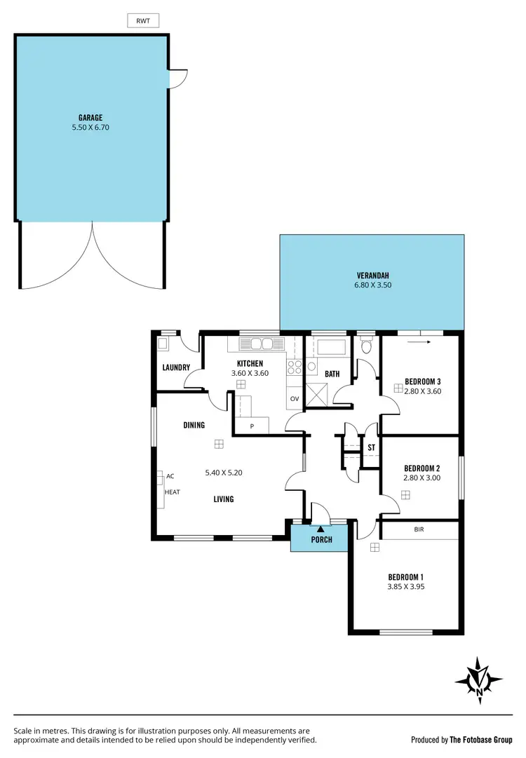 Floorplan of Homely house listing, 17 Beacon Crescent, Seaford SA 5169