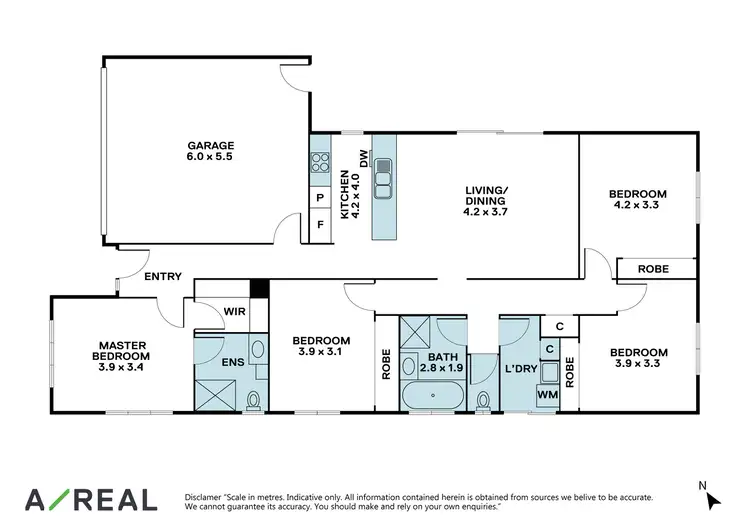 Floorplan of Homely house listing, 21 Durlston Street, Point Cook VIC 3030