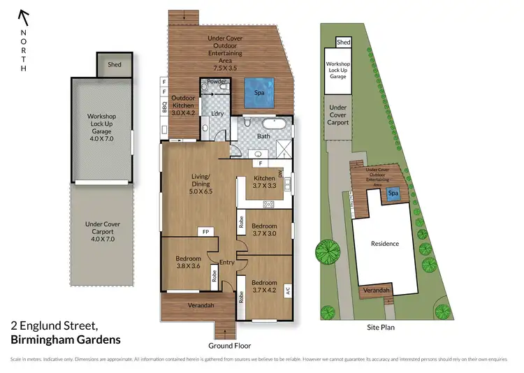 Floorplan of Homely house listing, 2 Englund Street, Birmingham Gardens NSW 2287