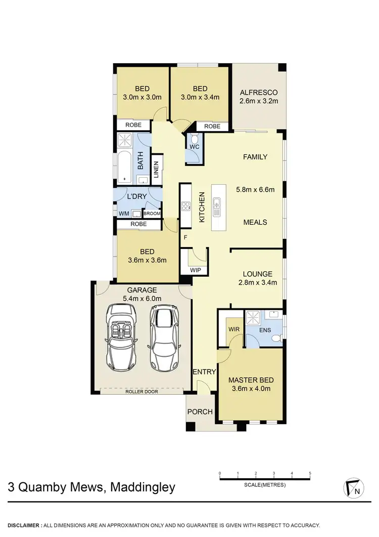 Floorplan of Homely house listing, 3 Quamby Mews, Maddingley VIC 3340