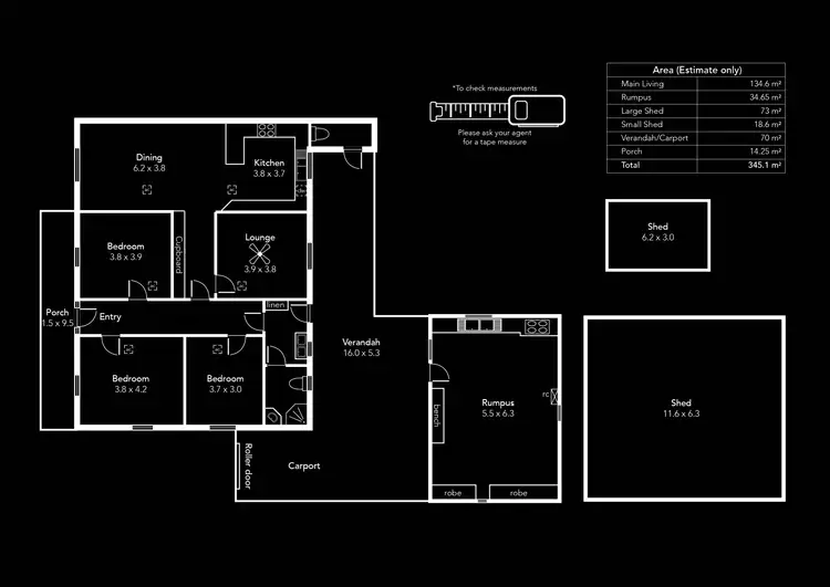 Floorplan of Homely house listing, 48 Shipster Street, Torrensville SA 5031