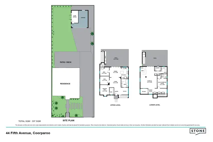 Floorplan of Homely house listing, 44 Fifth Avenue, Coorparoo QLD 4151