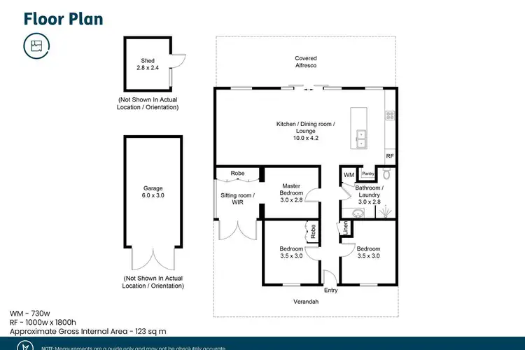 Floorplan of Homely house listing, 115 High Street, Morpeth NSW 2321
