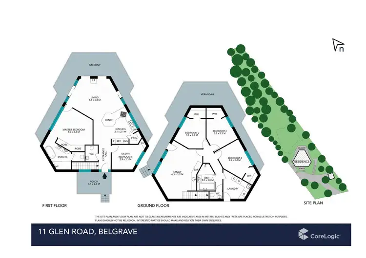Floorplan of Homely house listing, 11 Glen Road, Belgrave VIC 3160