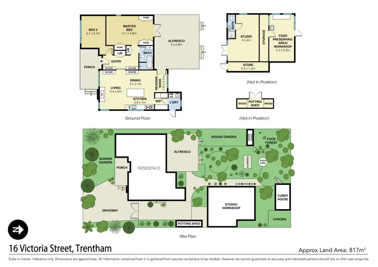 Floorplan of Homely house listing, 16 Victoria Street, Trentham VIC 3458