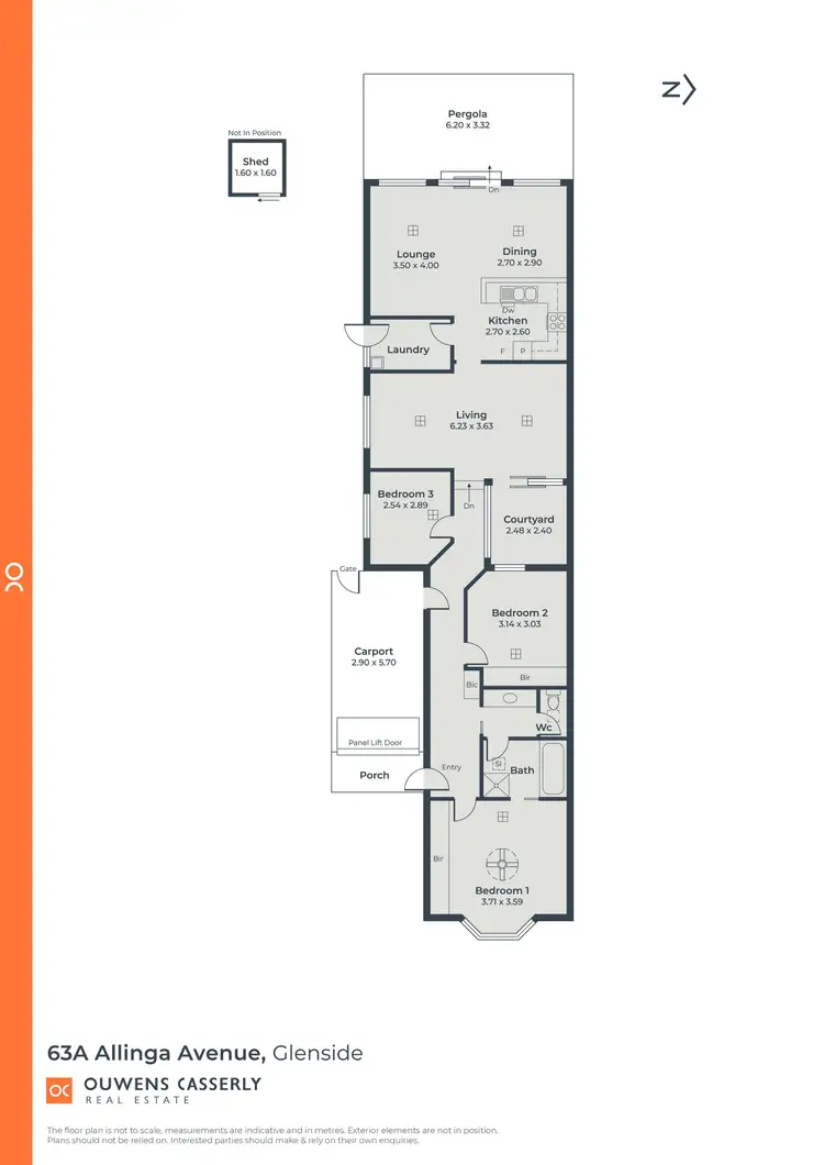 Floorplan of Homely house listing, 63a Allinga Avenue, Glenside SA 5065